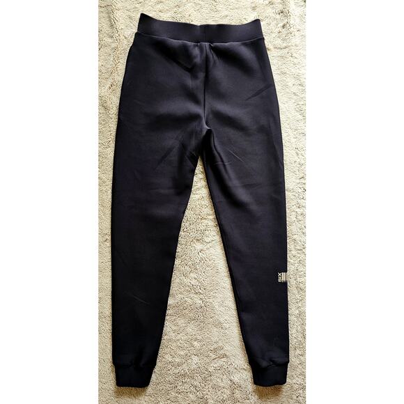 Ultracor 6Stripe Dorado Aire Plush Joggers, Black, New, Womans Sz S, Retail $238 - Picture 3 of 11